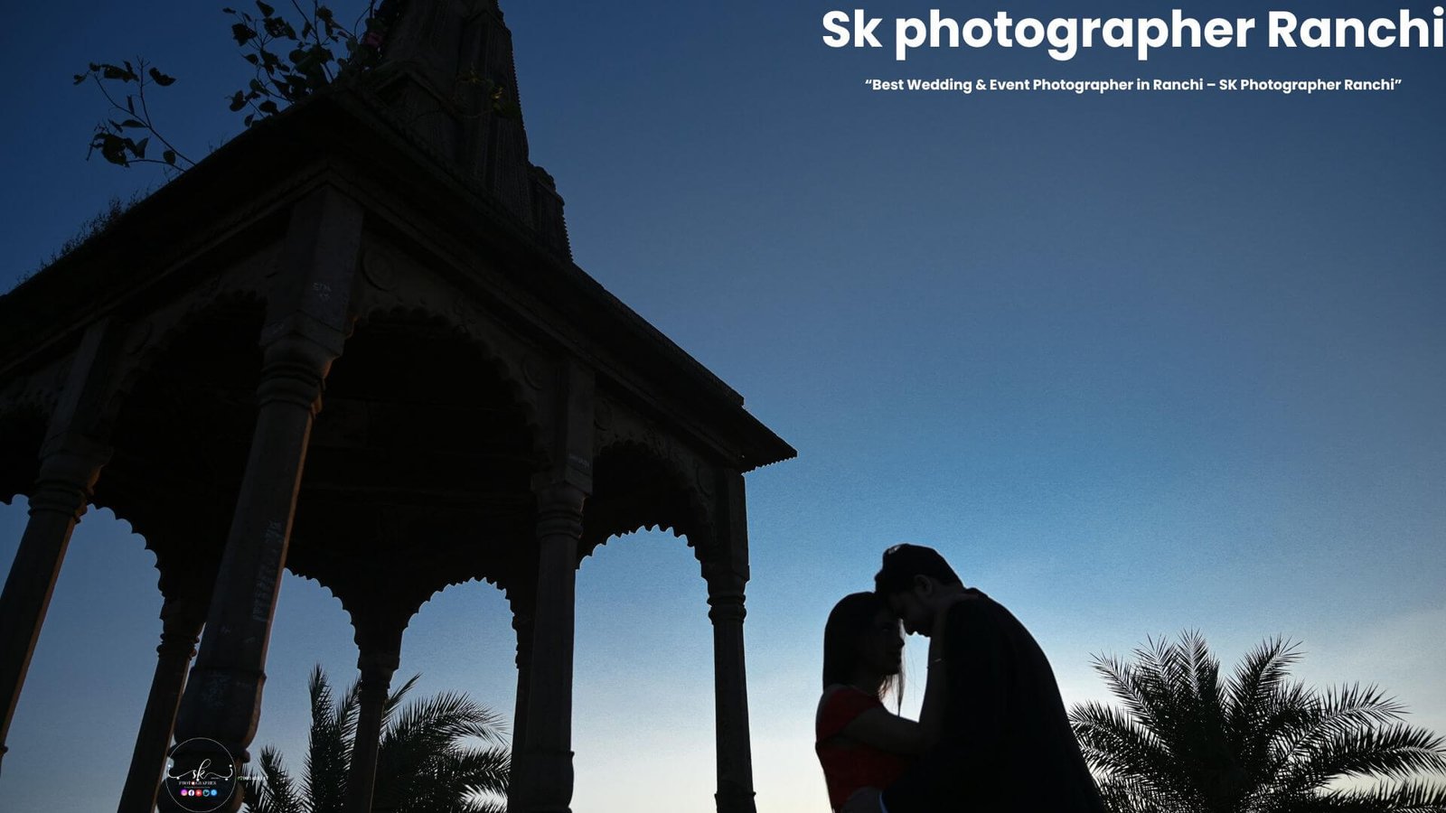 “Romantic Pre Wedding Shoot in Ranchi Sunset – Best Pre Wedding Photographer in Ranchi | SK Photographer Ranchi”