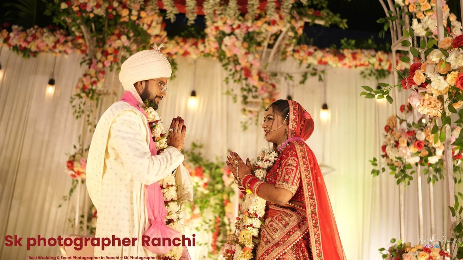 “Indian Wedding Varmala Ceremony – Wedding Photographer in Ranchi | SK Photographer Ranchi”